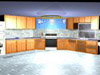 The Kitchen Scene uses webjdc 3d models